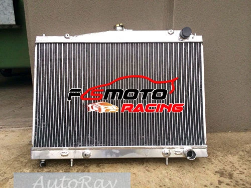 Aluminum Racing Radiator For Nissan R33 R34 GT GTT GTR 1 Year Warranty