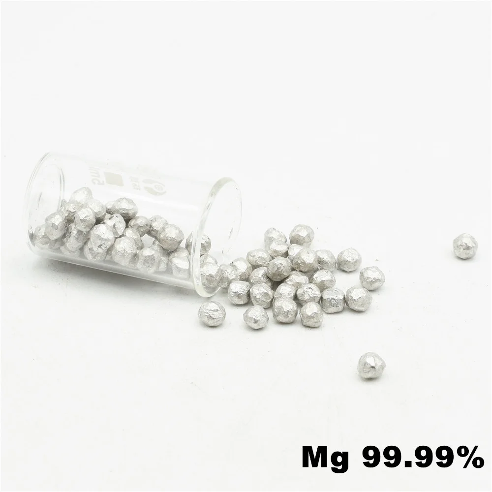 High Purity Magnesium Grain Mg Active Metal for Experiment Classrooms Element Collection 100g