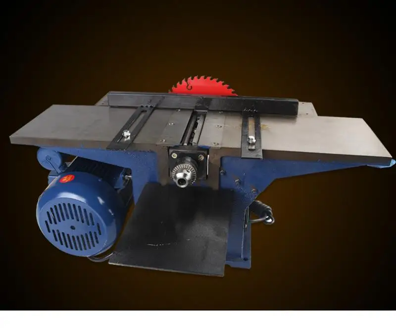 High-Power Multi-Function Three-Use Woodworking Planer 220V Table Saw Inverted Planer Power Tool