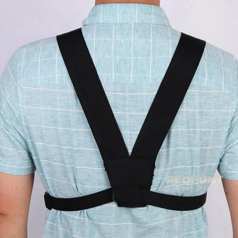 Universal Radio Harness Chest Rig Vest Two Way Radio Holster Holder for Men and Women Rescue Camping Hiking