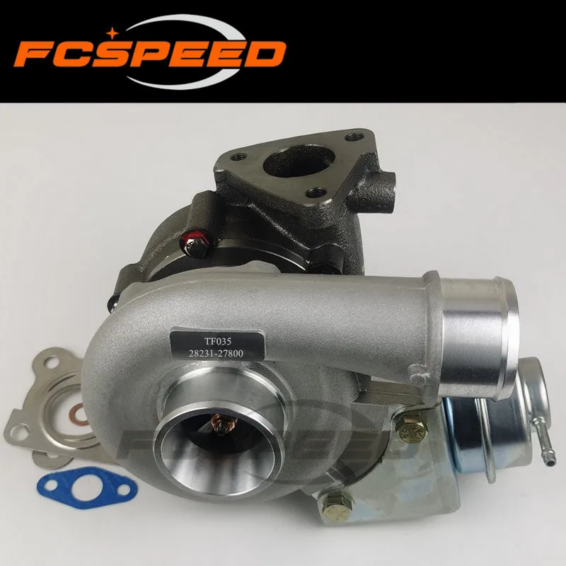 Turbine TF035 49135-07302 49135-07100 28231-27800 Turbocharger full turbo for Hyundai Santa Fe 2.2 CRDi 150HP 110Kw D4EB 2005-