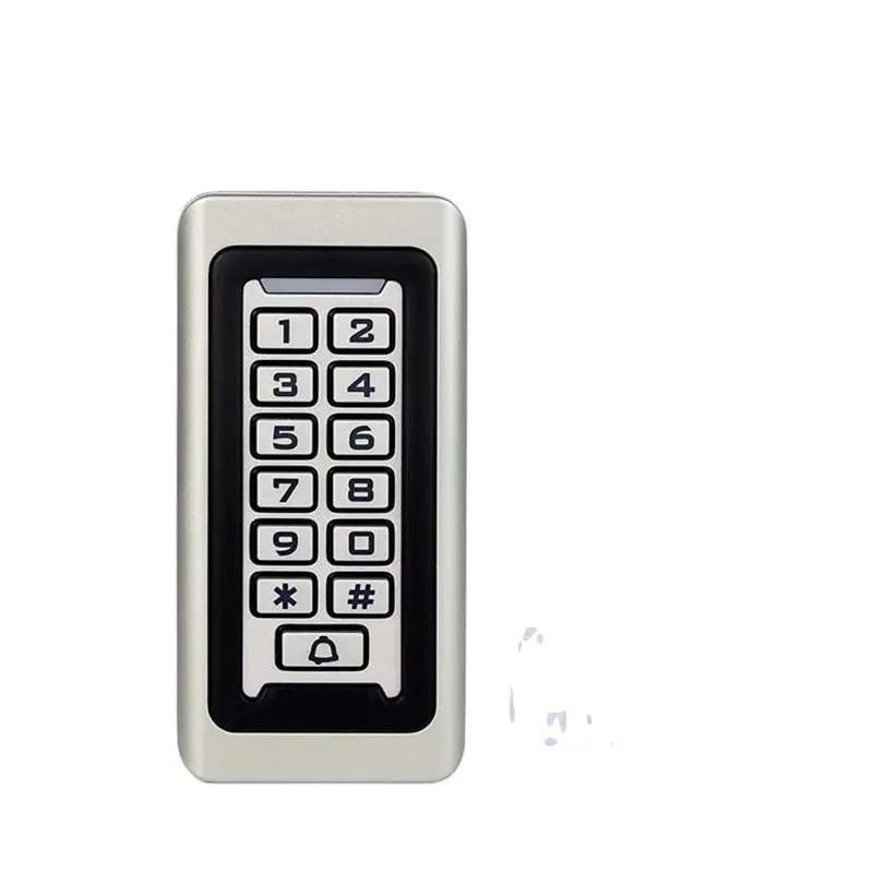 

KINJOIN Rfid Door Access Control System Waterproof Metal Keypad 125KHz Proximity Card Standalone Access Control With 2000 Users