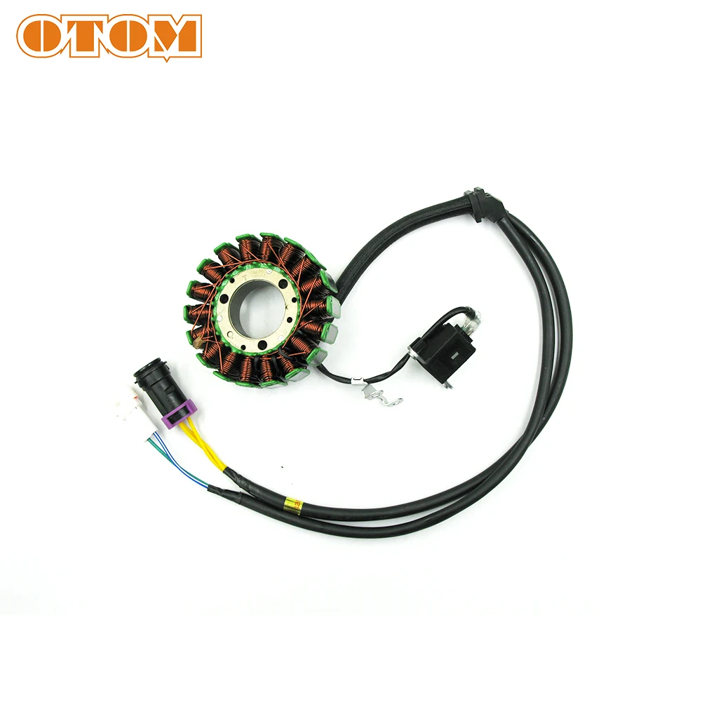 OTOM Motorcycle Magneto Generator Stator Coil For Honda AX-1 AX1 AX 1 NX250 NX 250 Dirt Bike Motocross Endur