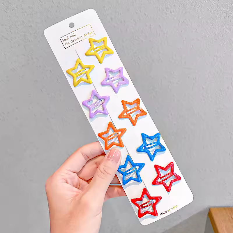 10/20/30/40 New Girls Cute Colorful Waterdrop Shape Hairpins Sweet Hair Clips Kids Barrettes Slid Clip Fashion Hair Accessories - Image 14