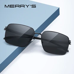 MERRYS DESIGN Men Classic Luxury Brand Sunglasses HD Polarized Sun glasses For Driving Fishing TR90 Legs UV400 Protection S8209