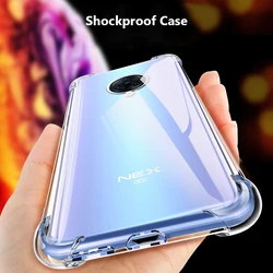 For vivo NEX 3 S7 S6 5G S5 S1 V11 V15 V17 V19 V20 Pro Y17 Y15 Y50 Slim Soft TPU Silicone Transparent Case Shockproof Back Cover
