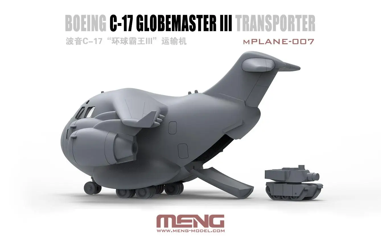 MENG mPLANE-007 C-17 GLOBEMASTER III TM TRANSPORTER Q VERSION 2020