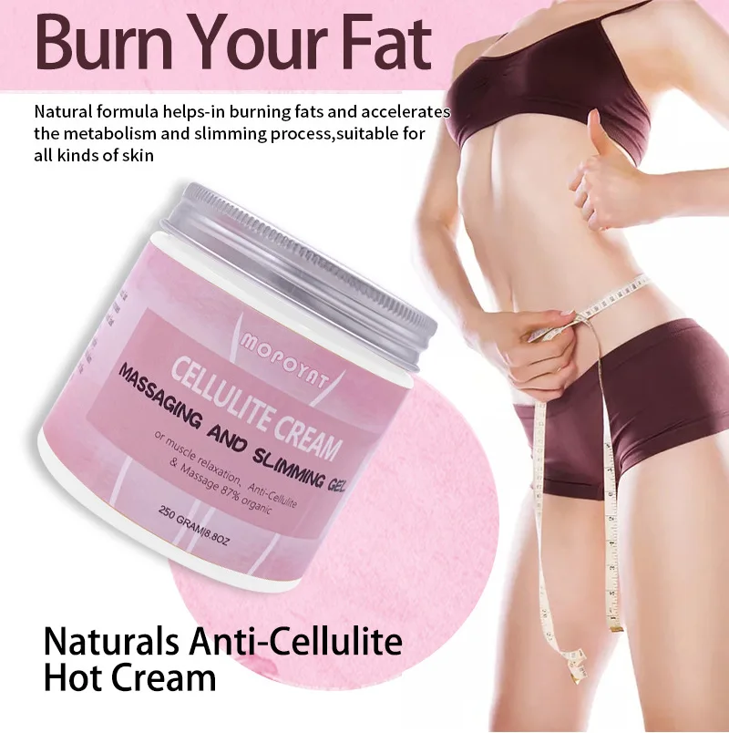 

MOPOYAT Slimming Cream Burning Fat Weight Loss Cream Body Massager Gel Fast Reduce Weight Lncrease Female Hormones 250g