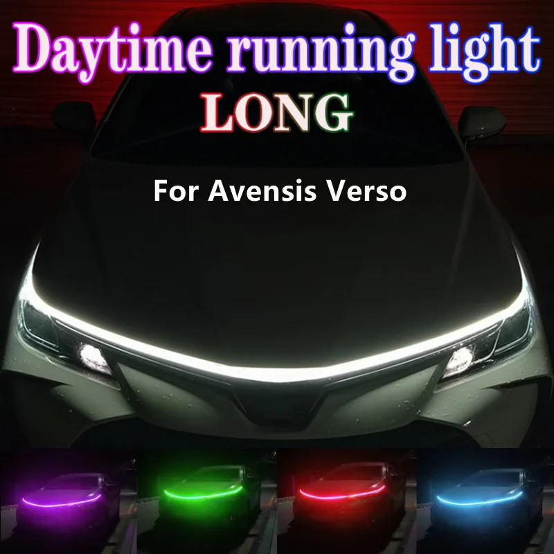 

Waterproof Car Led Light Strip For Avensis Verso Hood Flexible Decoration Strip Light Decor Lamp Universal Fit for Most Vehicles