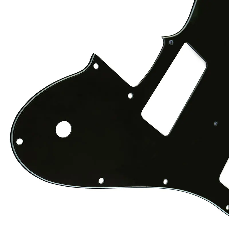 Pleroo Custom Guitar Parts - For US FD 72 Tele Deluxe Reissue Guitar Pickguard With P90 Humbucker Replacement Flame Pattern