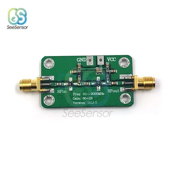 0.1-2000MHz kazanç 60dB RF düşük gürültü amplifikatör LNA modülü 0.1 ~ 2GHZ RF geniş bantlı amplifikatör