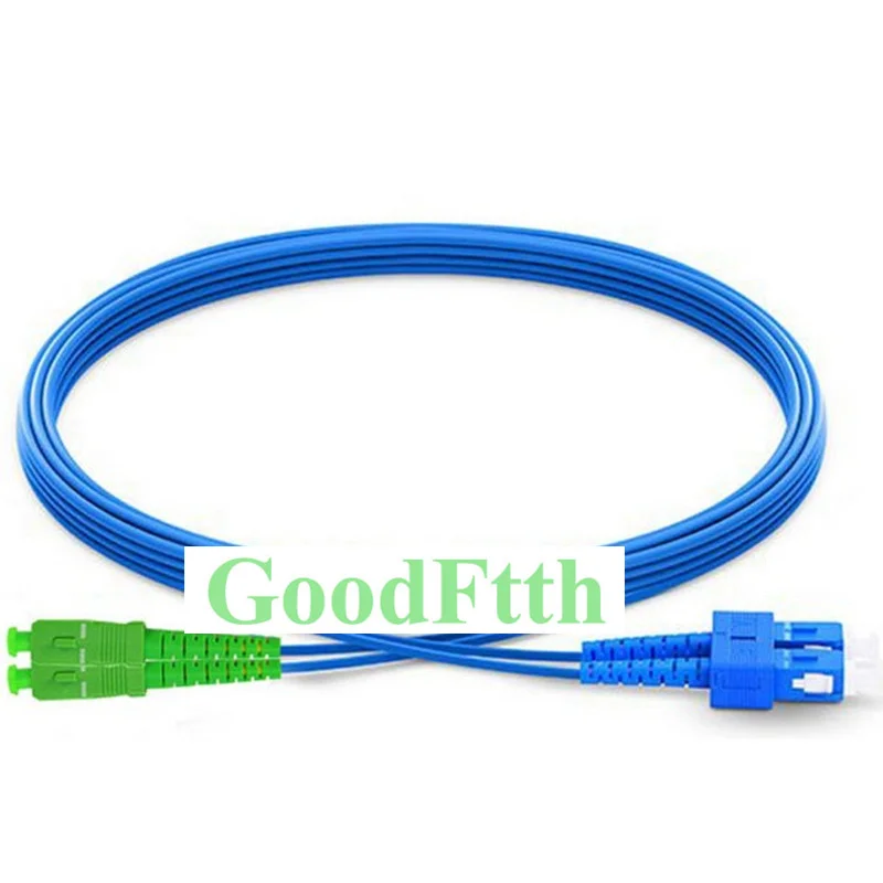 

Armoured Patch Cord SC/UPC-SC/APC SM Duplex Zipcord 1m 2m 3m 4m 5m 6m 7m 8m 10m 15m 6PCS/LOT