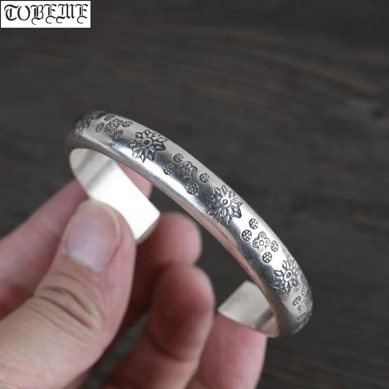 

100% 925 Silver Bangle 925 Sterling Women Bangle Silver Cuff Bracelet