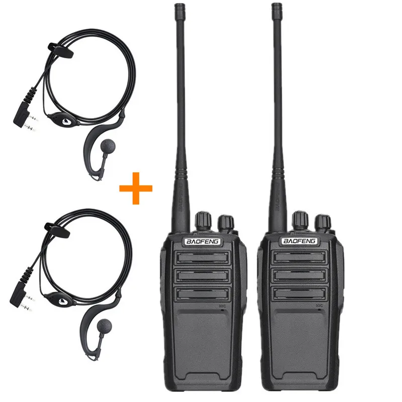 2PCS Baofeng Walkie Talkie  UV-6 Long Range  8W Two way Radio  VHF/UHF Dual Band UV 6 Woki Toki Radio Transceiver Interphone