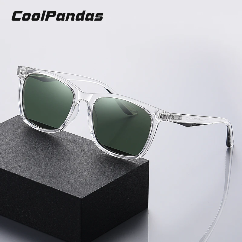 2022 New Top Brand Square Sun Glasses Polarized Sunglasses Men Women Retro Brown Blue Ocean Lens Oculos Lunette De Soleil Femme