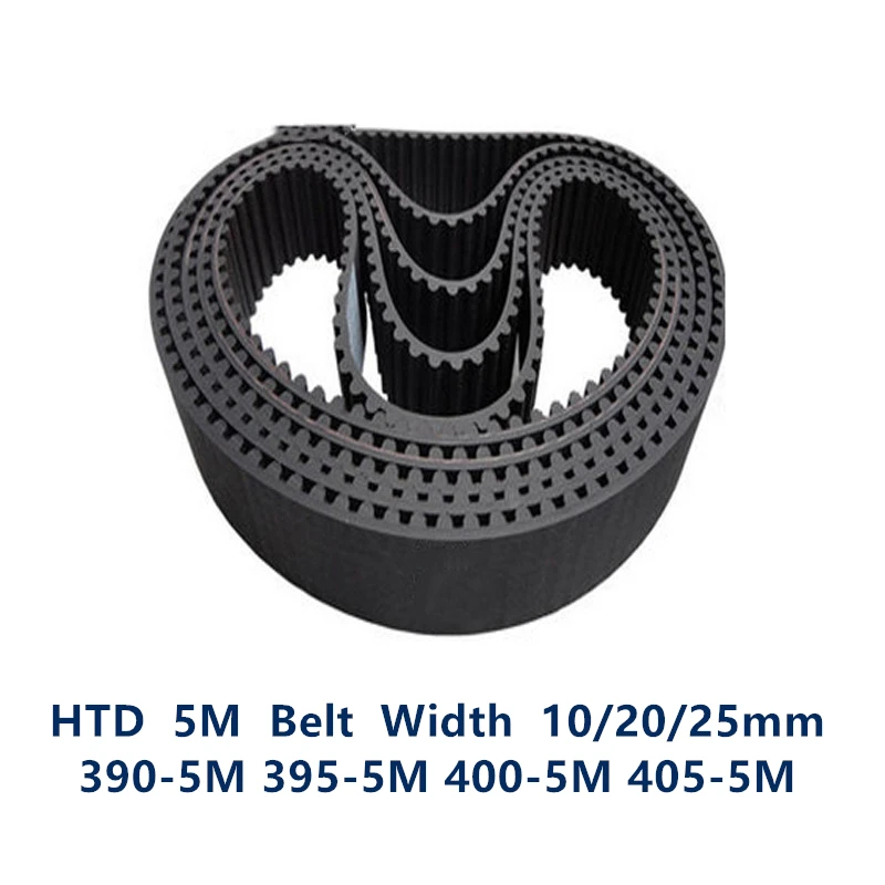 

HTD 5M Timing belt C=390/395/400/405 width 15/20/25mm Teeth 78 79 80 81 HTD5M synchronous Belt 390-5M 395-5M 400-5M 405-5M