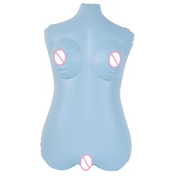 Newest! Easy To Store And Clean Inflatable Half Sex Doll Removable Vagina Real Pussy Sex Toy For Man Adult Sex Products