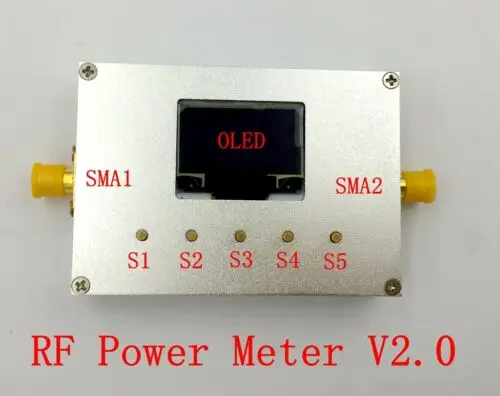 

RF3000 100KHZ-3GHZ OLED RF Power Meter -60～0dBm + Sofware RF Attenuation Value