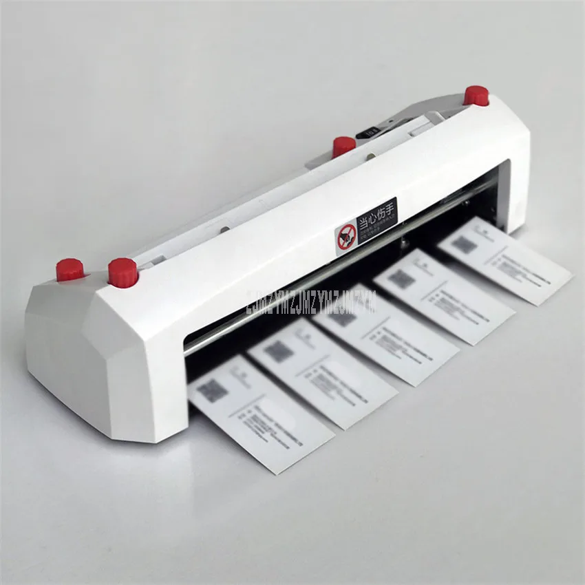 2022 NEW high quality Automatic Name Card Slitter Name Card Cutter A4 Size Business Card Cutting Machine SK316