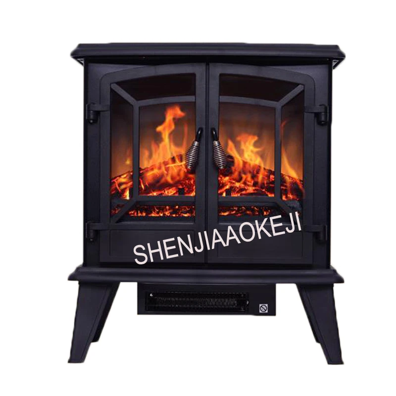 Independent electric fireplace heater Energy-saving 3D simulation flame electric fireplace core Mobile small fireplace 40W 1PC