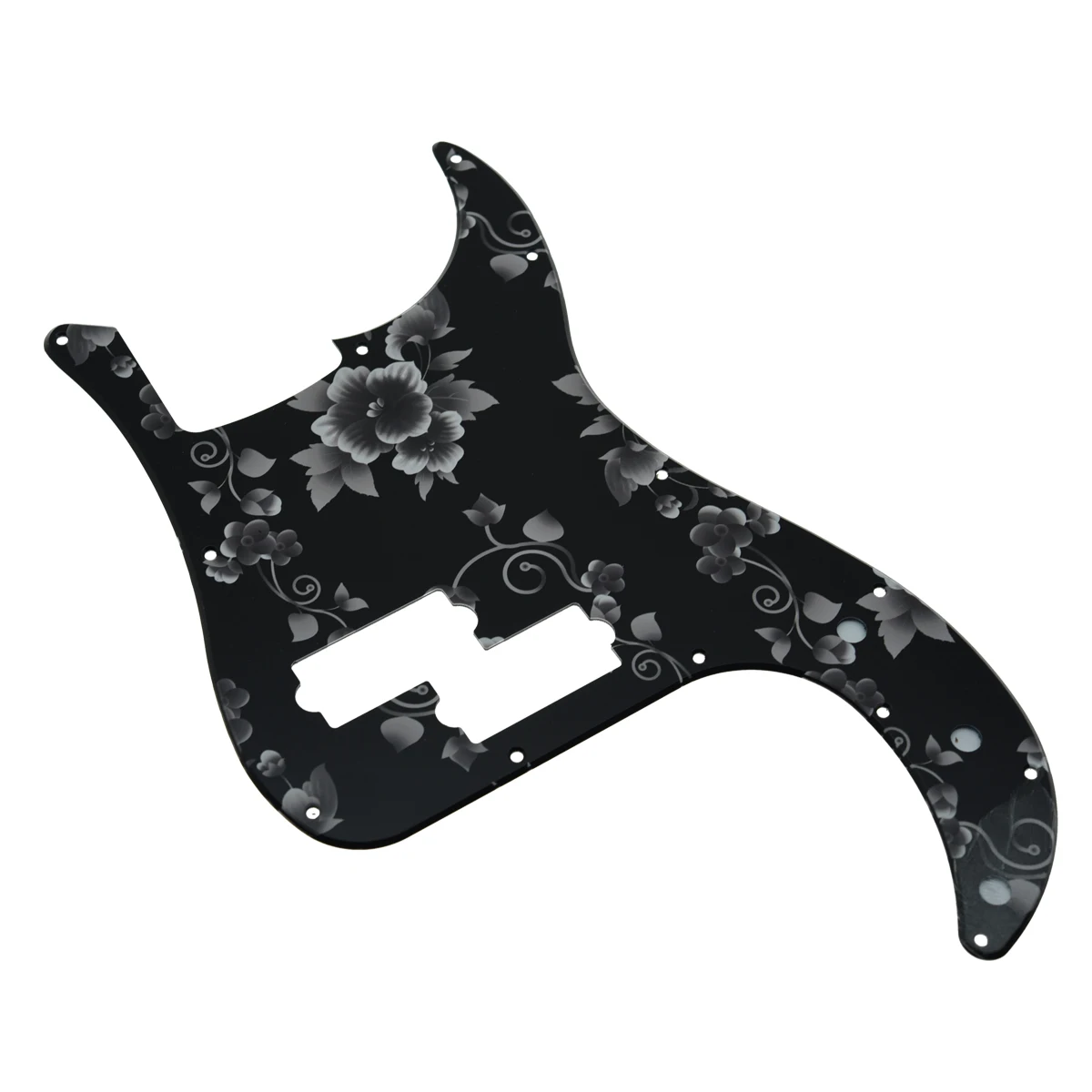 KAISH Various P Bass 3D Printed Plastic Pickguard with screws PB Scratch Plate Fits Precision Bass Guitar