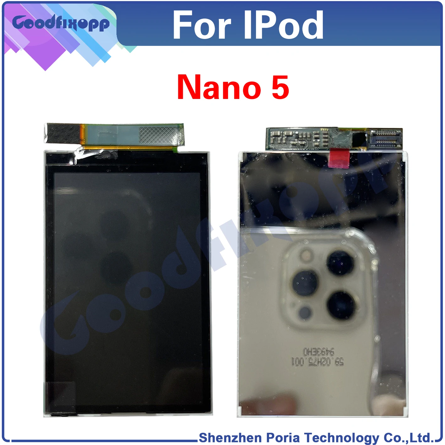 For IPod Nano 2 3 4 5 6 7 LCD Display Sensor Digitizer Assembly Screen For IPod Nano 2th 3th 4th 5th 6th 7th Replacement