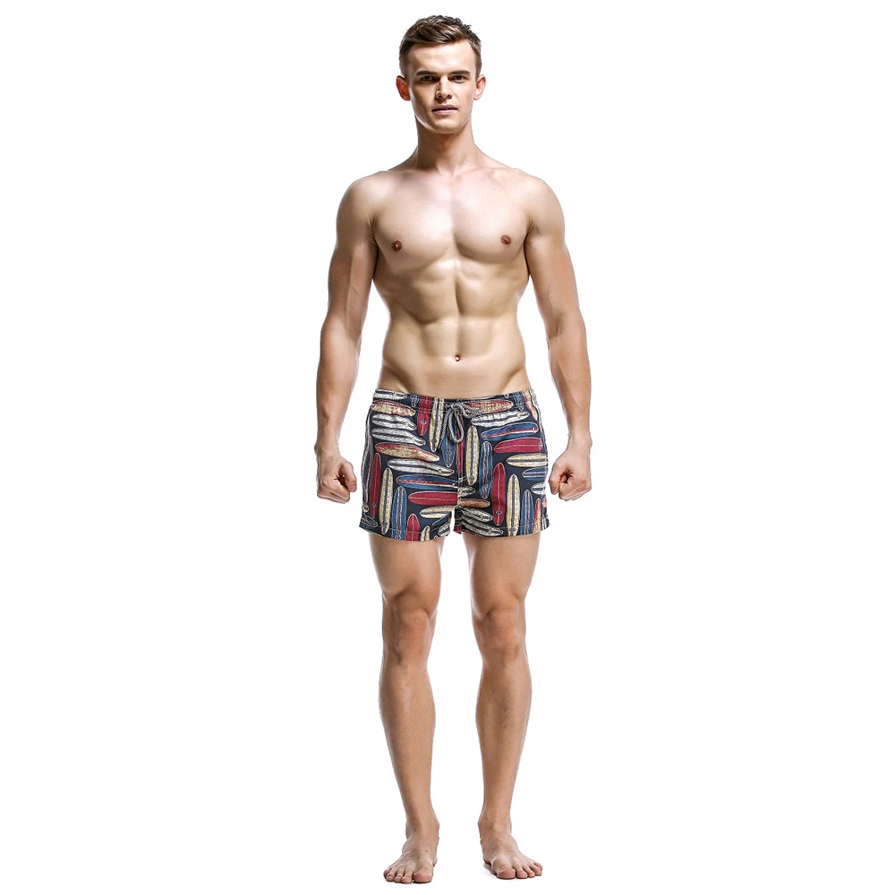 Pantalones cortos de playa para hombre, ropa deportiva con estampado, transpirable, secado rápido, informal, talla S/M/L/XL, novedad