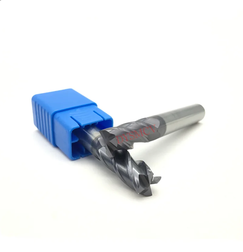 1pc 4mm End Mill 50mm 75mm 100mm full length HRC50 4 Flute Tungsten Carbide endmill machine cnc Lathe Milling Cutter tools