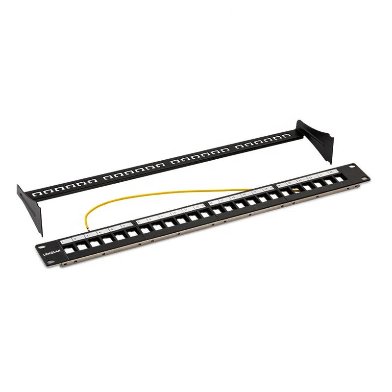 24Port Unload Empty Modular Blank Patch Panel 19\