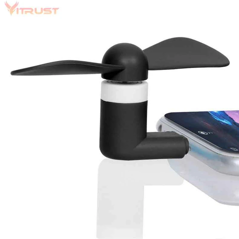 Type-C USB Fan Mobile Phone Power Bank fan Gadgets Mini Removable Fans