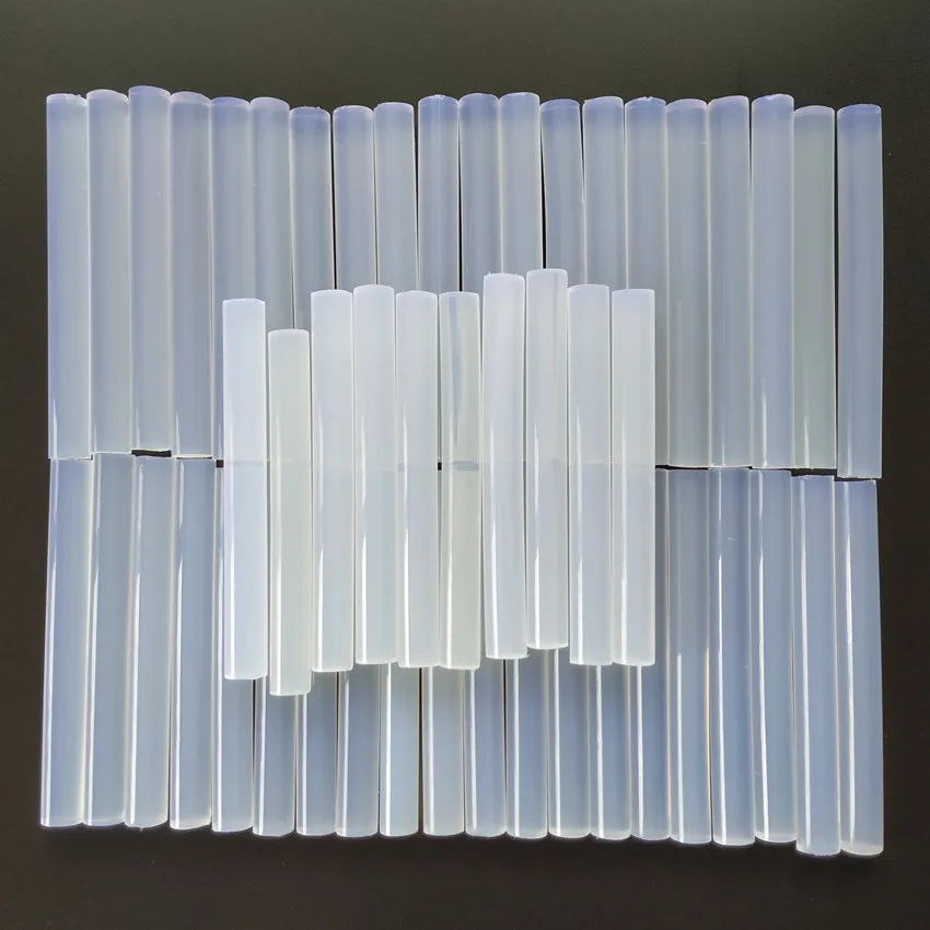Bastoncini di colla a caldo trasparenti da 50 pezzi 11mm x 100mm per strumenti di riparazione per pistola per colla a caldo