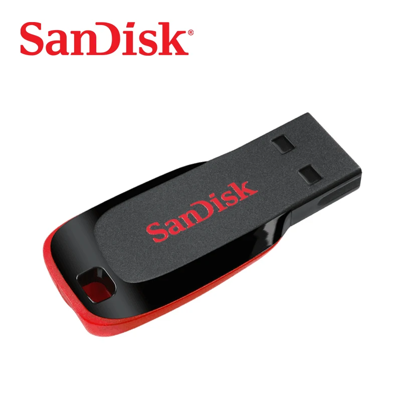 SanDisk USB Flash Pen Drive 64Gb 128Gb Usb 2.0 CZ50แฟลชดิสก์ไดรฟ์ Usb Memoria Usb 16gb 8Gb Memory Stick Pen Drive 32Gb