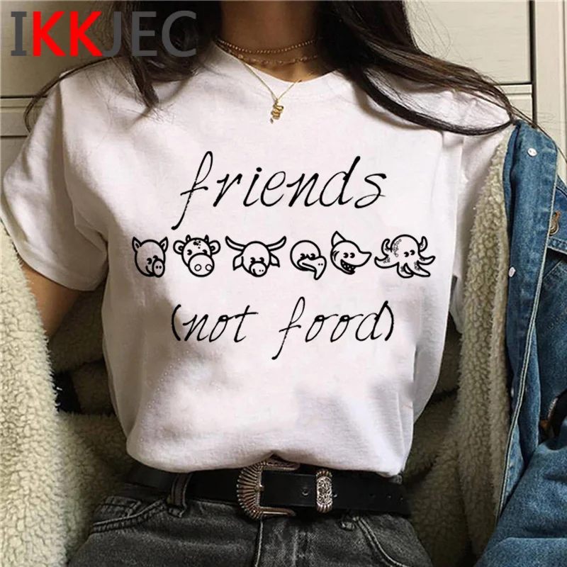 Vegan t shirt top tees female casual vintage couple  t-shirt graphic tees women