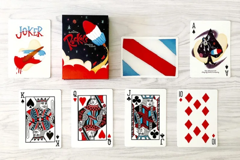 Ellusionist Rocket Playing Cards USPCC Deck Poker Size Magic Card Games Magic Tricks Props for Magician