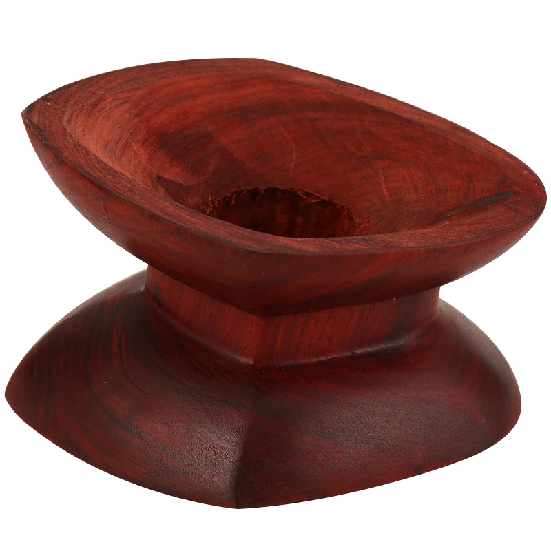 

Blood Sandalwood Tambourine Semi-Finished Natural Wood Tibetan Tantra Buddhism Supplies Ritual Instruments Gabara Drum Rhombus