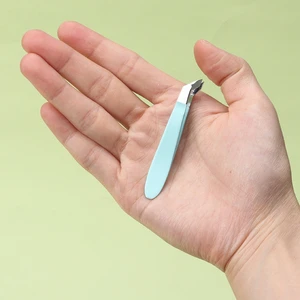 Brainbow Small Nail Cuticle Scissors Tweezers Mini Nail Clipper Cutter Trimmer for Finger & Toe Dead Skin Remove Pedicure Tools 8 Main Sales Vest For Stihl Brush Cutter - №5