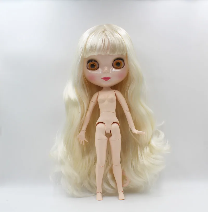 

Free Shipping Top discount 4 COLORS BIG EYES DIY Nude Blyth Doll item NO. 817J Doll limited gift special price cheap offer toy