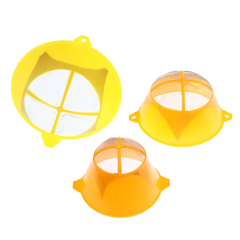 3pcs/lot Reusable Fine Paint Strainers 80 Micron Sieve Filter Cover Steel Mesh Net Plastic Funnel Painter Construction Hand Tool