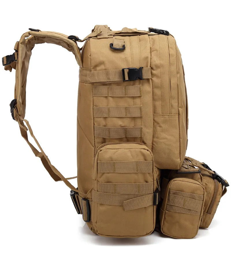 Camuflagem ao ar livre saco tático, grande combinação mochila, pano oxford, trekking, montanhismo, viagem, novo, 2022, 2024