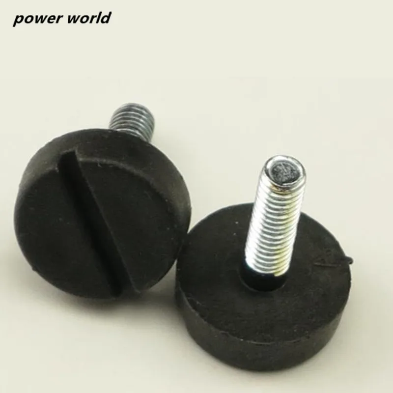 6pcs/lot Adjustable Feet Furniture mat Screw-in Base for black cabinet Table Floor Protector