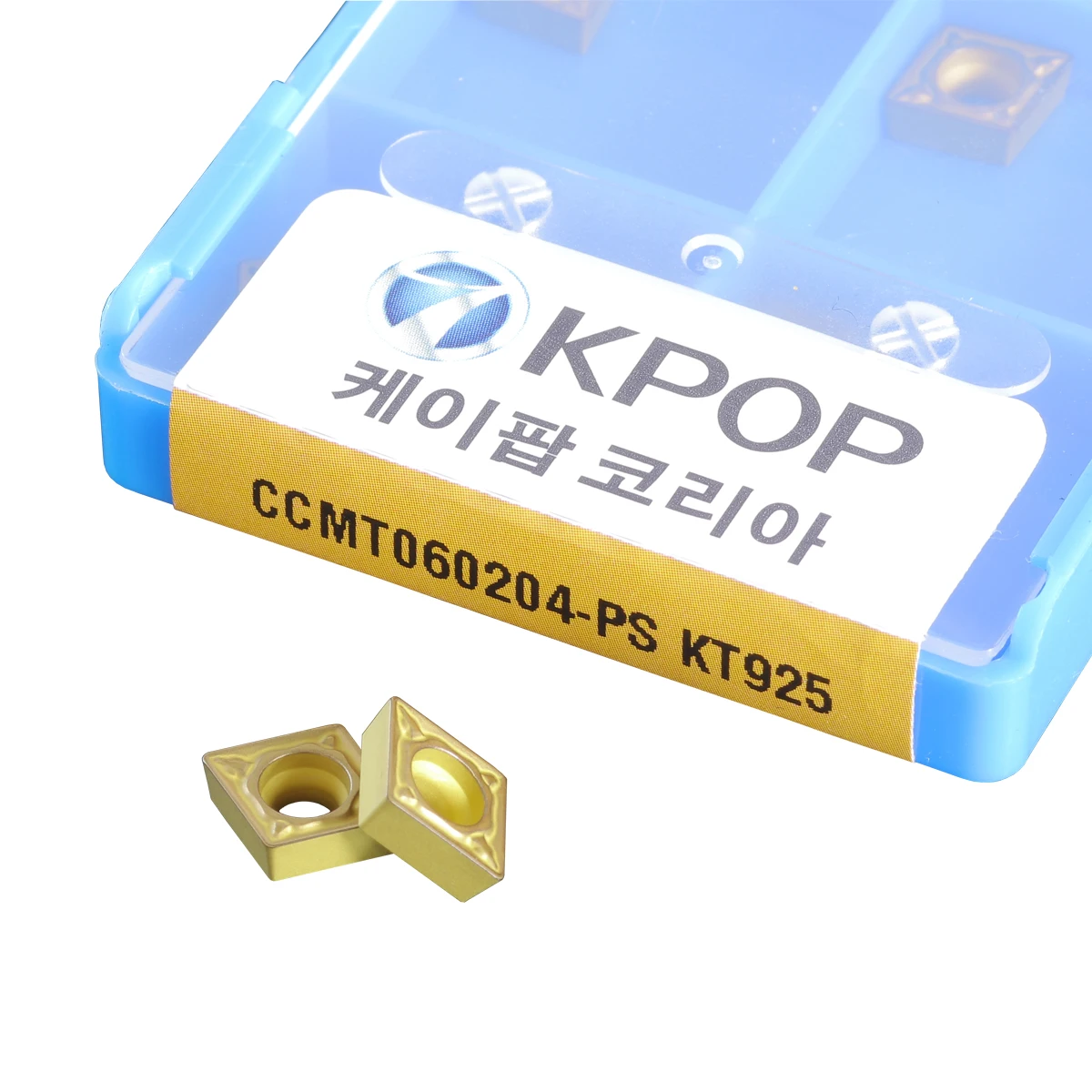 Korea KPOP Original CCMT CCMT06 CCMT060204 CCMT060208 CCMT09T304 PS KT925 Diamond Outer Circle Inner Hole Turning Blade