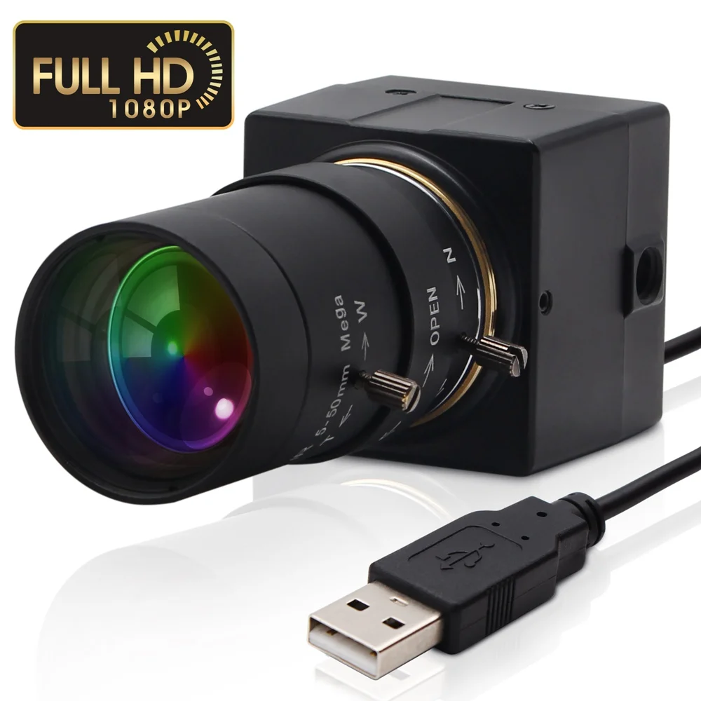 2MP フルHD USBカメラ 1/2.9インチセンサー