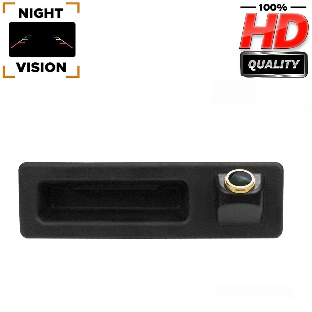 

HD1280*720P Rear View Camera for BMW 1 F48 X3 X4 X5 F30 F31 F34 F07 F10 F11 F25 F26,Misayaee Night Vsion Reversing Backup Camera