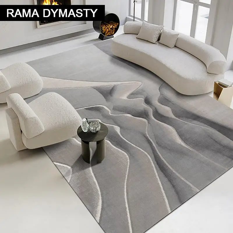 

Modern living room carpet home table carpet Modern minimalist sofa floor mat large area Nordic bedroom bedside blanket