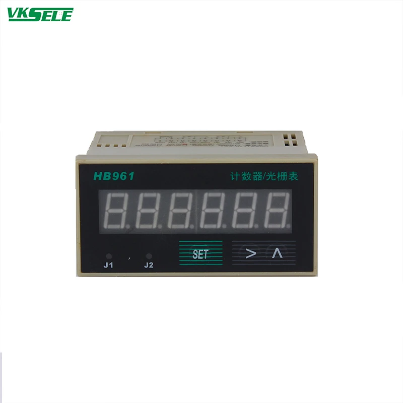 

HB961 intelligent dual-setting 6 digit counter grating meter meter counter plus and minus counting recognition phase