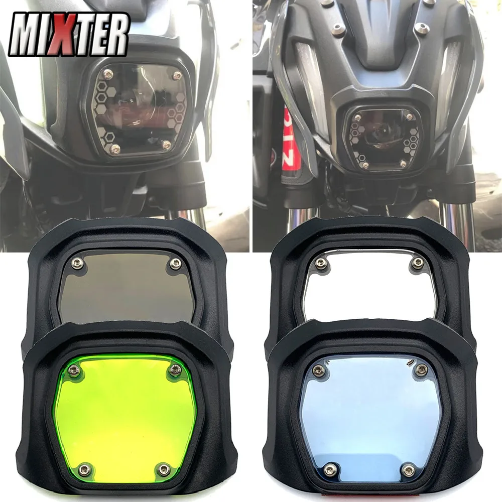 Motorcycl Headlamp Shield Headlight Protector Screen Protective Cover Guard For YAMAHA MT-07 2021 2022 2023 2024 MT 07 MT07