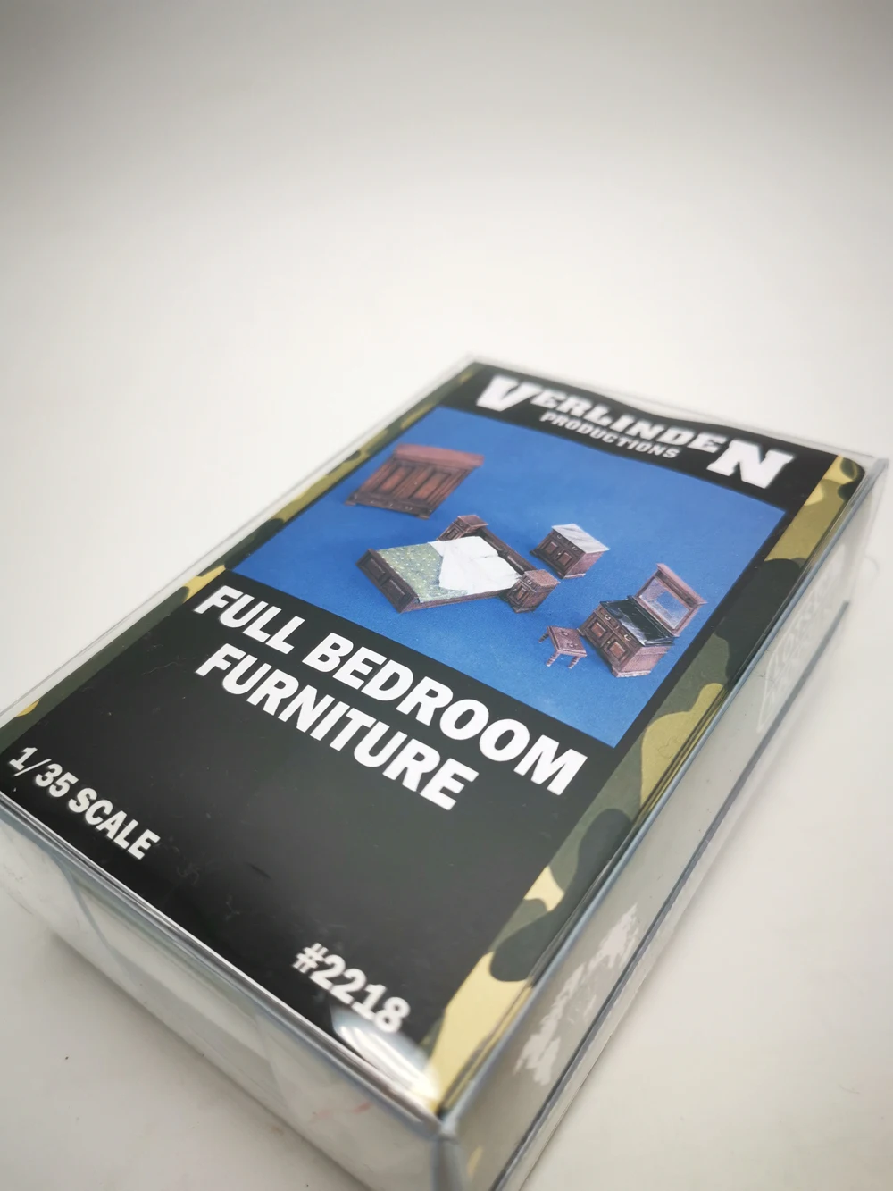 1/35 Scale Full Bedroom Furniture Resin Accessory Kits,VERLINDEN #2218 Unassembled Uncolored