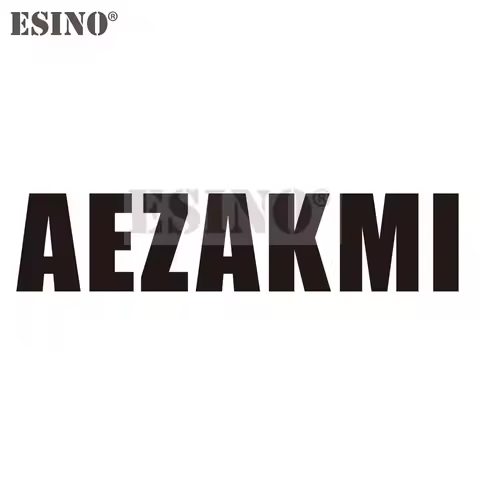 Car Styling Creative Funny AEZAKMI Sticker Cartoon PVC Decal Waterproof Car Body Bumper Rear GlassPattern Vinyl