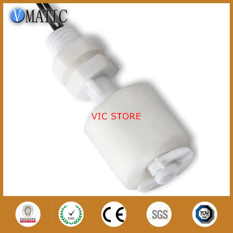 

Free Shipping 10 Pcs Proximity Cost Leveling White Vertical Float Switch Pp Controller Sensor VC1043-P