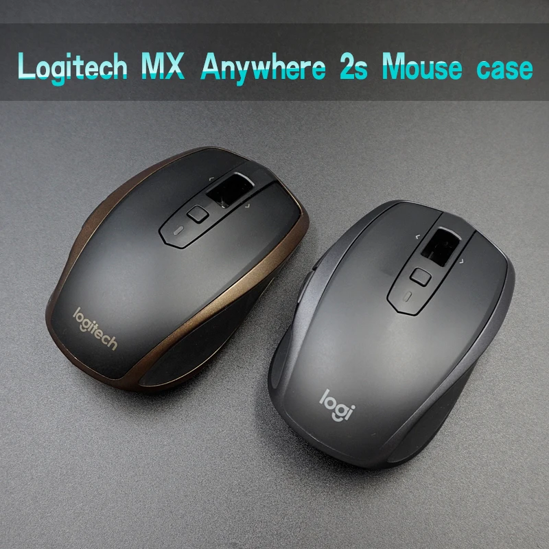 

Оригинальный новый корпус для мыши, корпус для мыши Logitech MX Anywhere 2 2s, Подлинная мышь, цвет серый, золотистый, верхняя часть